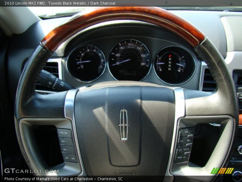 Tuxedo Black Metallic / Dark Charcoal 2010 Lincoln MKZ FWD