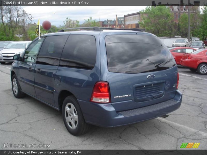Norsea Blue Metallic / Flint Grey 2006 Ford Freestar SE