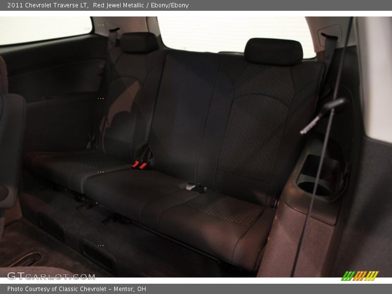 Red Jewel Metallic / Ebony/Ebony 2011 Chevrolet Traverse LT