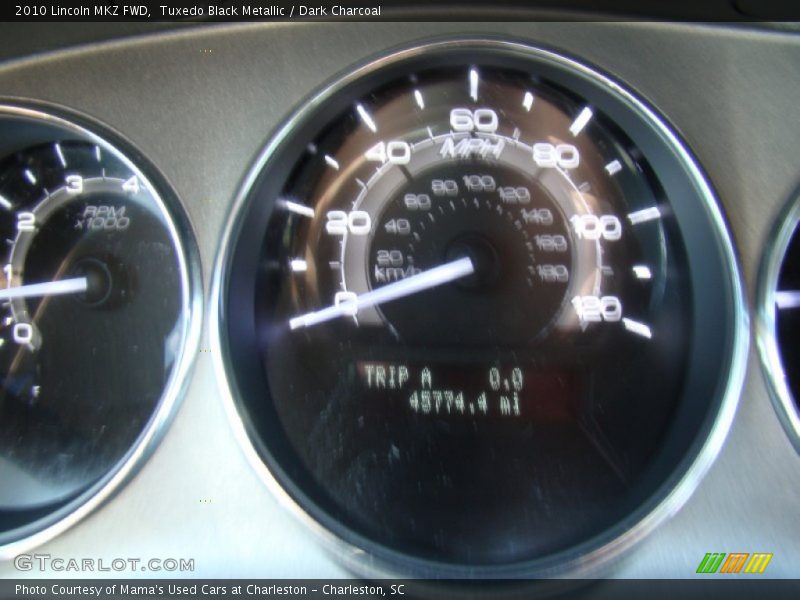 Tuxedo Black Metallic / Dark Charcoal 2010 Lincoln MKZ FWD