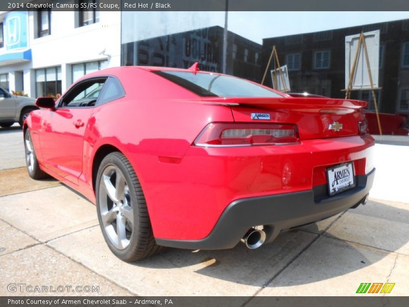 Red Hot / Black 2014 Chevrolet Camaro SS/RS Coupe