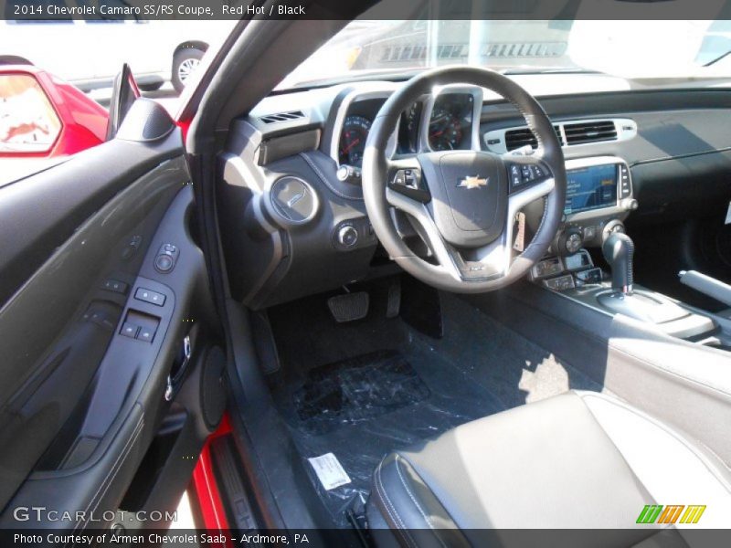 Red Hot / Black 2014 Chevrolet Camaro SS/RS Coupe