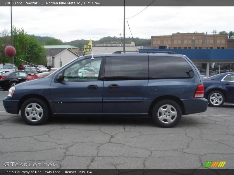 Norsea Blue Metallic / Flint Grey 2006 Ford Freestar SE