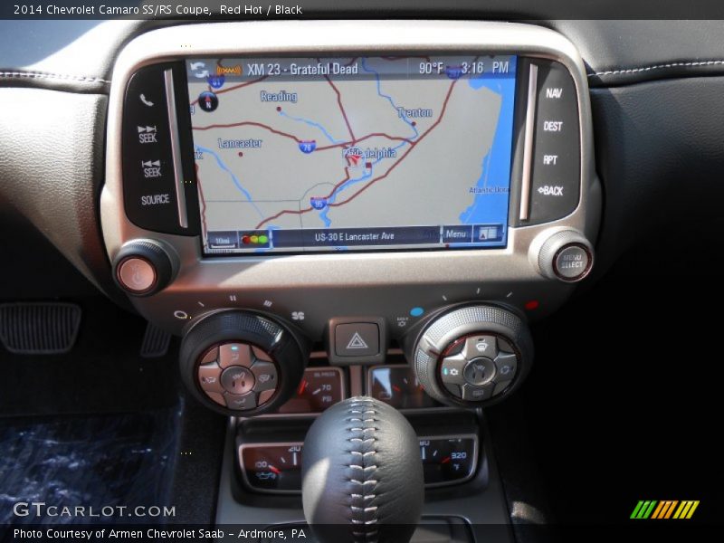 Navigation of 2014 Camaro SS/RS Coupe