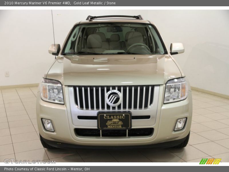 Gold Leaf Metallic / Stone 2010 Mercury Mariner V6 Premier 4WD