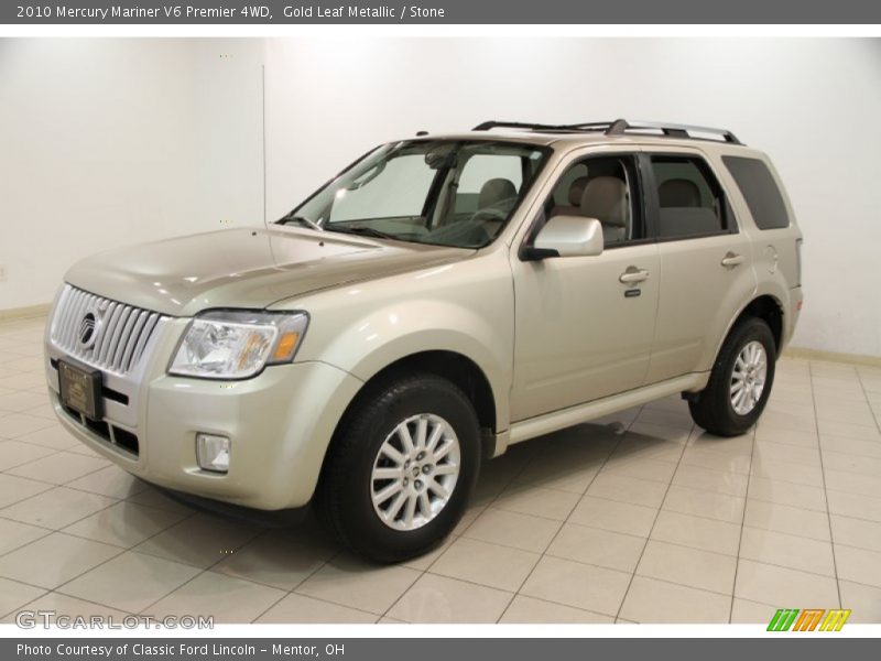 Gold Leaf Metallic / Stone 2010 Mercury Mariner V6 Premier 4WD