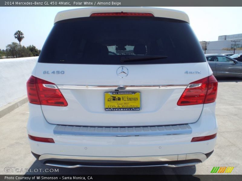 Polar White / Almond Beige 2014 Mercedes-Benz GL 450 4Matic