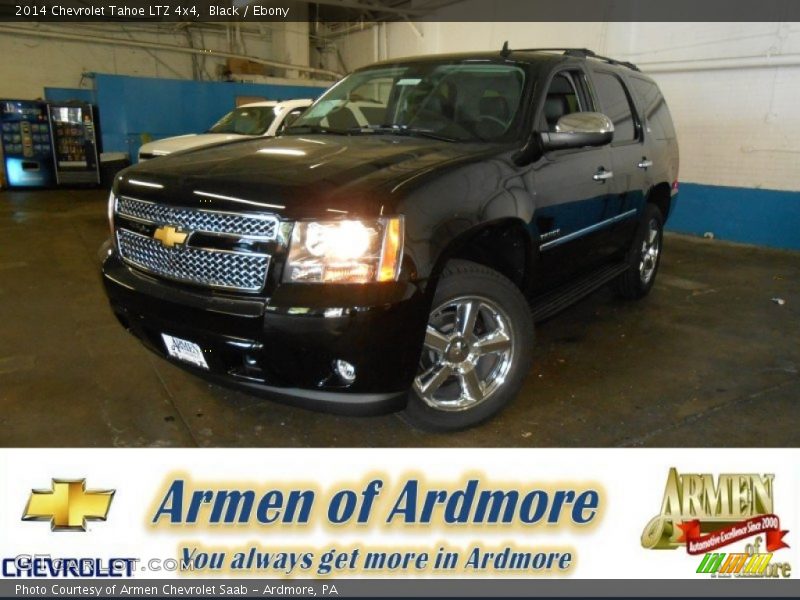 Black / Ebony 2014 Chevrolet Tahoe LTZ 4x4