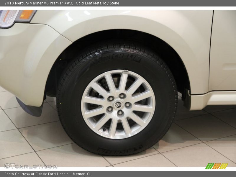 Gold Leaf Metallic / Stone 2010 Mercury Mariner V6 Premier 4WD