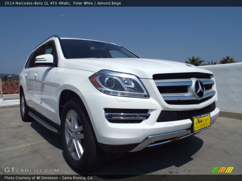 Polar White / Almond Beige 2014 Mercedes-Benz GL 450 4Matic
