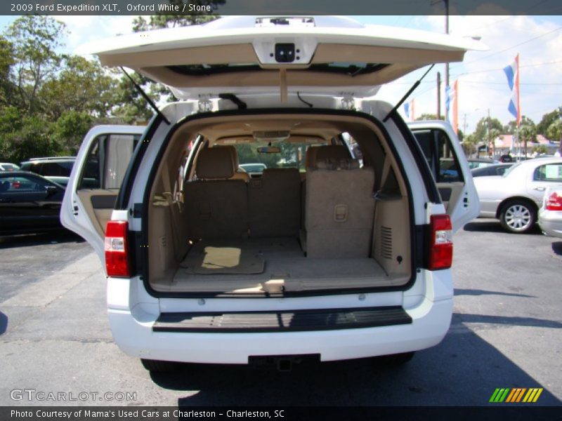 Oxford White / Stone 2009 Ford Expedition XLT