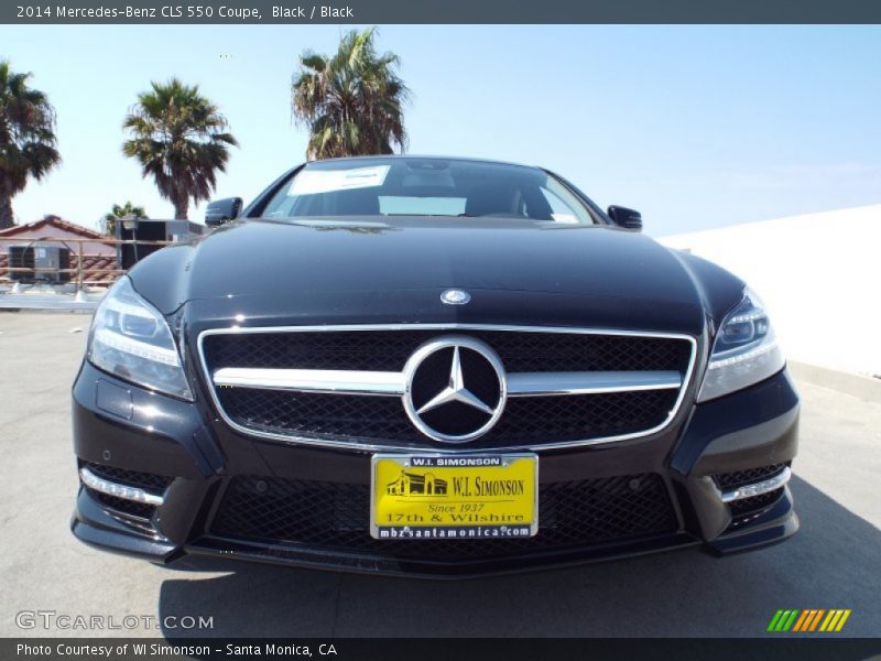 Black / Black 2014 Mercedes-Benz CLS 550 Coupe