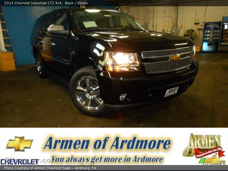 Black / Ebony 2014 Chevrolet Suburban LTZ 4x4