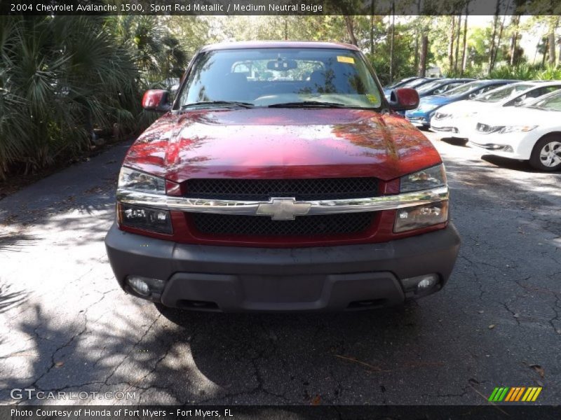 Sport Red Metallic / Medium Neutral Beige 2004 Chevrolet Avalanche 1500