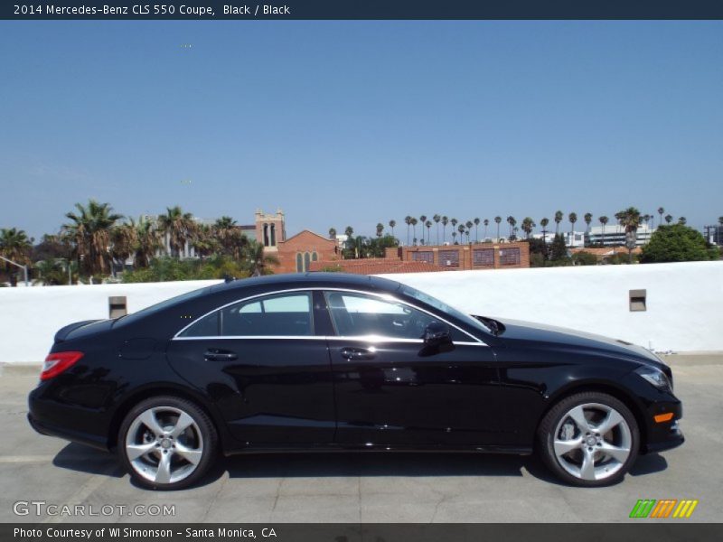 Black / Black 2014 Mercedes-Benz CLS 550 Coupe