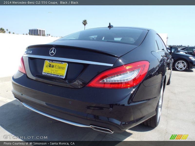 Black / Black 2014 Mercedes-Benz CLS 550 Coupe