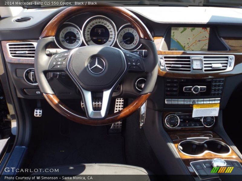Black / Black 2014 Mercedes-Benz CLS 550 Coupe