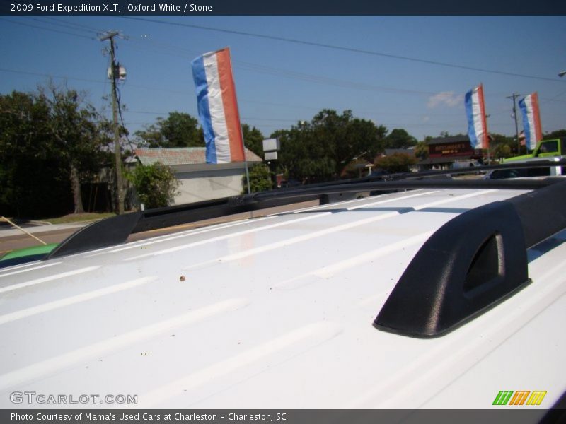 Oxford White / Stone 2009 Ford Expedition XLT