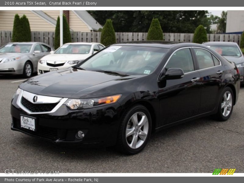 Crystal Black Pearl / Ebony 2010 Acura TSX Sedan