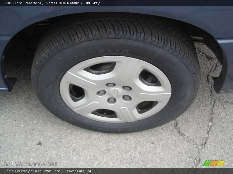 Norsea Blue Metallic / Flint Grey 2006 Ford Freestar SE