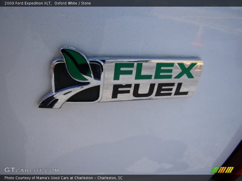 Oxford White / Stone 2009 Ford Expedition XLT