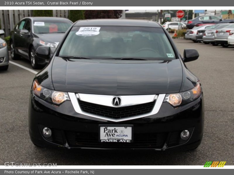 Crystal Black Pearl / Ebony 2010 Acura TSX Sedan