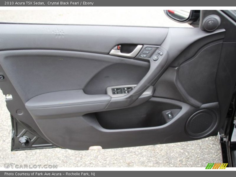 Crystal Black Pearl / Ebony 2010 Acura TSX Sedan