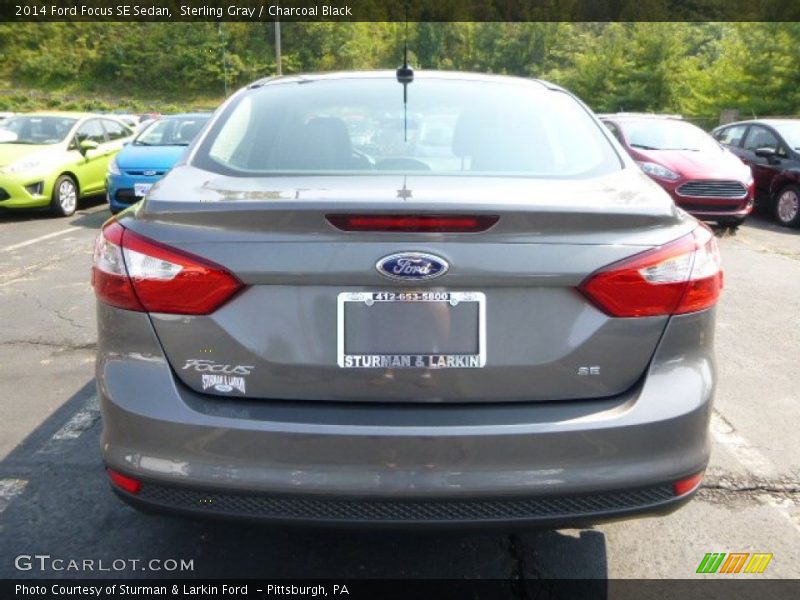 Sterling Gray / Charcoal Black 2014 Ford Focus SE Sedan