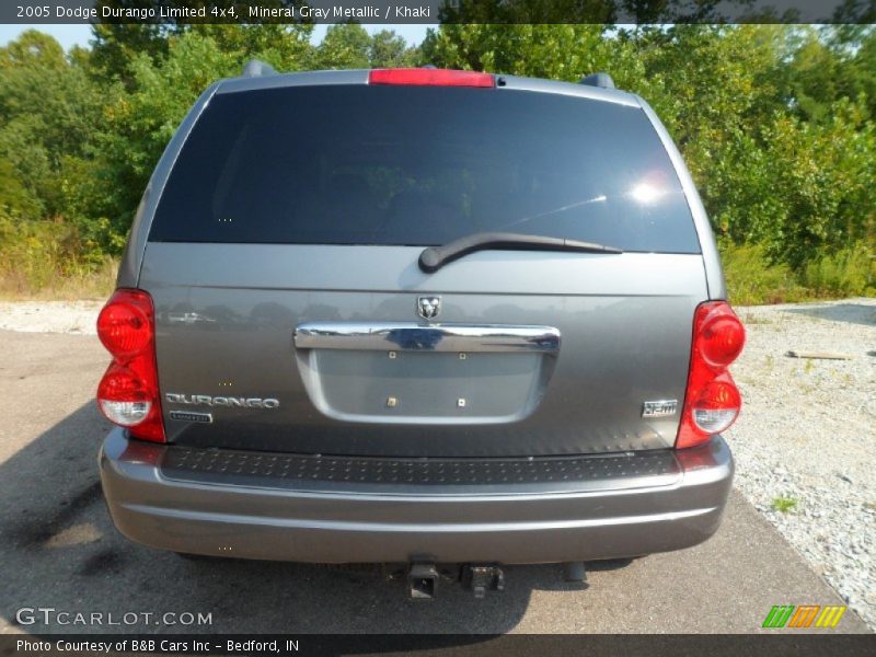 Mineral Gray Metallic / Khaki 2005 Dodge Durango Limited 4x4