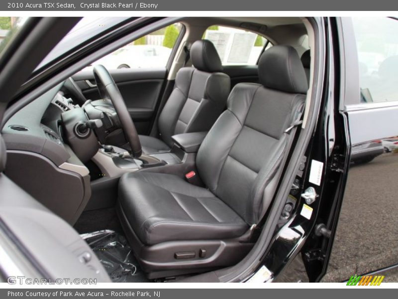 Crystal Black Pearl / Ebony 2010 Acura TSX Sedan