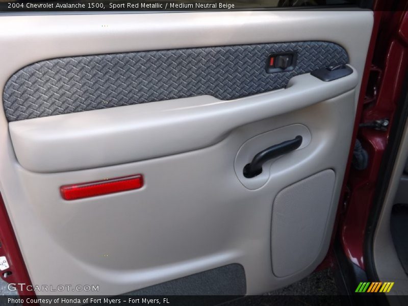 Sport Red Metallic / Medium Neutral Beige 2004 Chevrolet Avalanche 1500