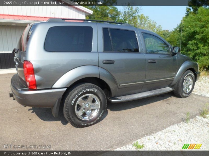 Mineral Gray Metallic / Khaki 2005 Dodge Durango Limited 4x4