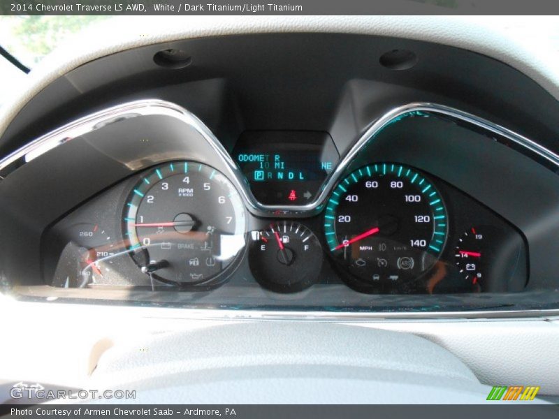  2014 Traverse LS AWD LS AWD Gauges