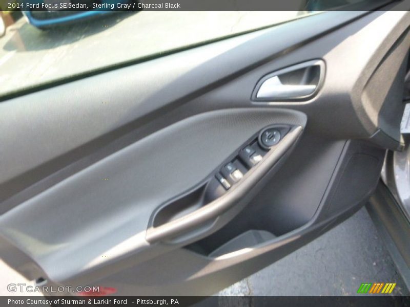 Sterling Gray / Charcoal Black 2014 Ford Focus SE Sedan