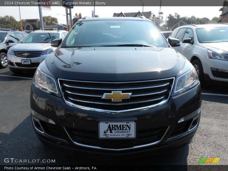 Tungsten Metallic / Ebony 2014 Chevrolet Traverse LT AWD