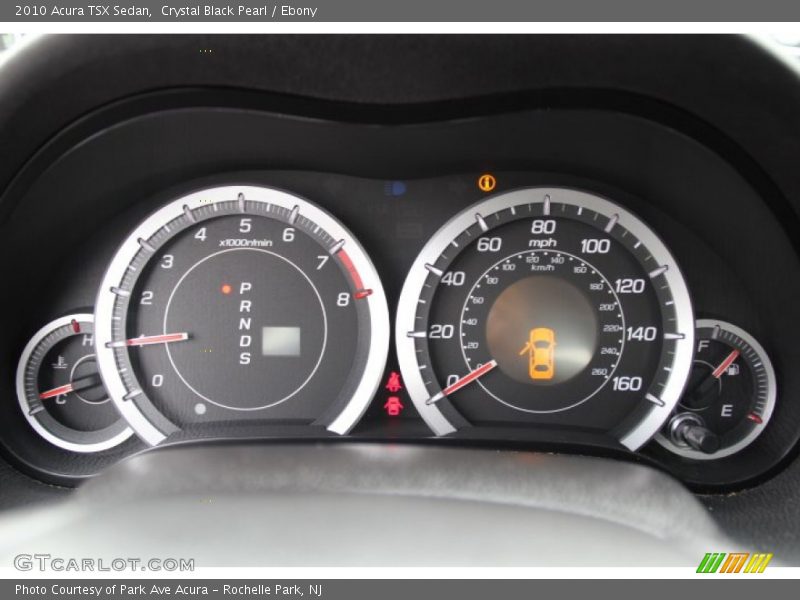 Crystal Black Pearl / Ebony 2010 Acura TSX Sedan