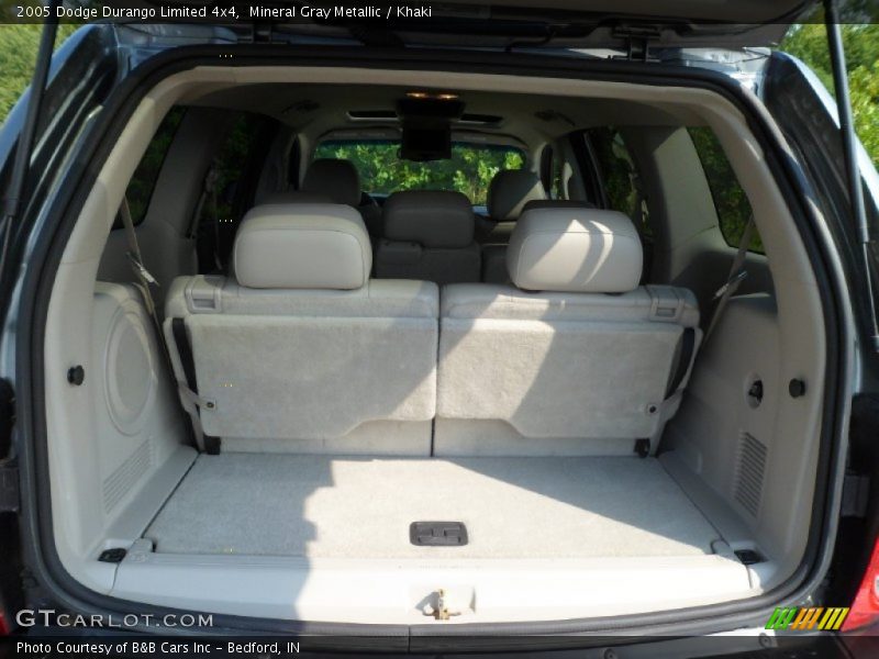 Mineral Gray Metallic / Khaki 2005 Dodge Durango Limited 4x4