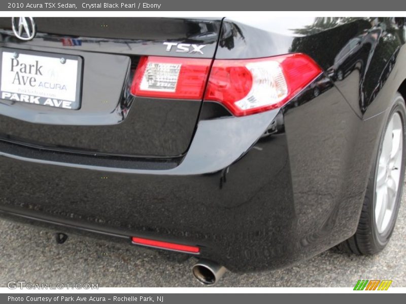 Crystal Black Pearl / Ebony 2010 Acura TSX Sedan