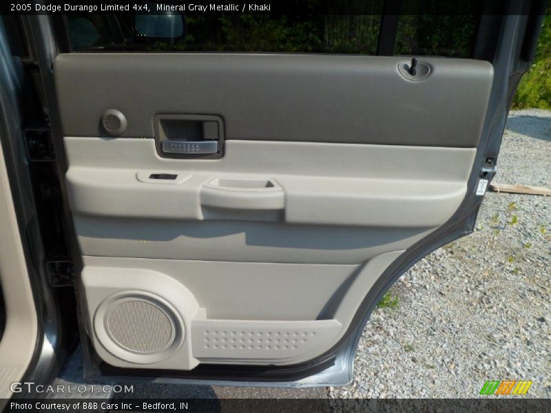 Mineral Gray Metallic / Khaki 2005 Dodge Durango Limited 4x4