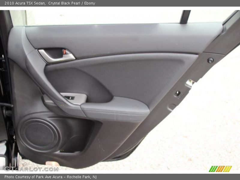 Crystal Black Pearl / Ebony 2010 Acura TSX Sedan