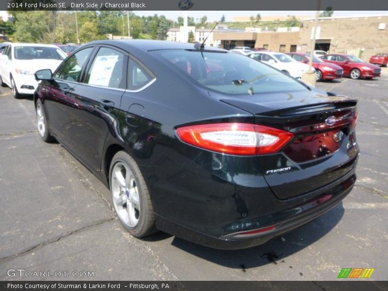 Dark Side / Charcoal Black 2014 Ford Fusion SE