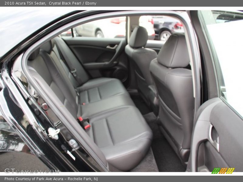 Crystal Black Pearl / Ebony 2010 Acura TSX Sedan