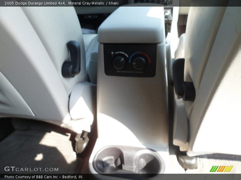 Mineral Gray Metallic / Khaki 2005 Dodge Durango Limited 4x4