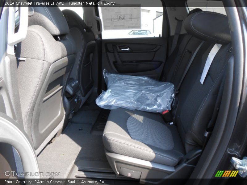 Tungsten Metallic / Ebony 2014 Chevrolet Traverse LT AWD