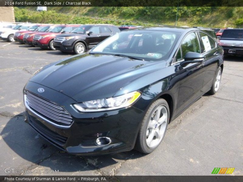 Dark Side / Charcoal Black 2014 Ford Fusion SE