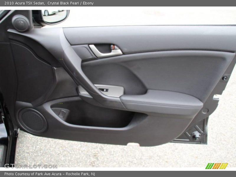 Crystal Black Pearl / Ebony 2010 Acura TSX Sedan