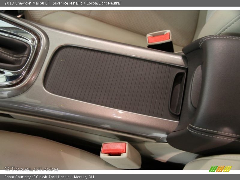 Silver Ice Metallic / Cocoa/Light Neutral 2013 Chevrolet Malibu LT