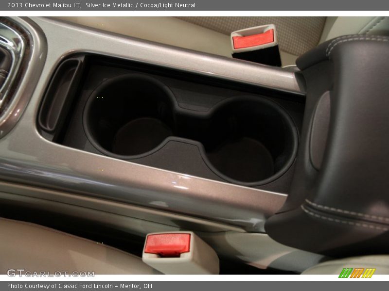 Silver Ice Metallic / Cocoa/Light Neutral 2013 Chevrolet Malibu LT