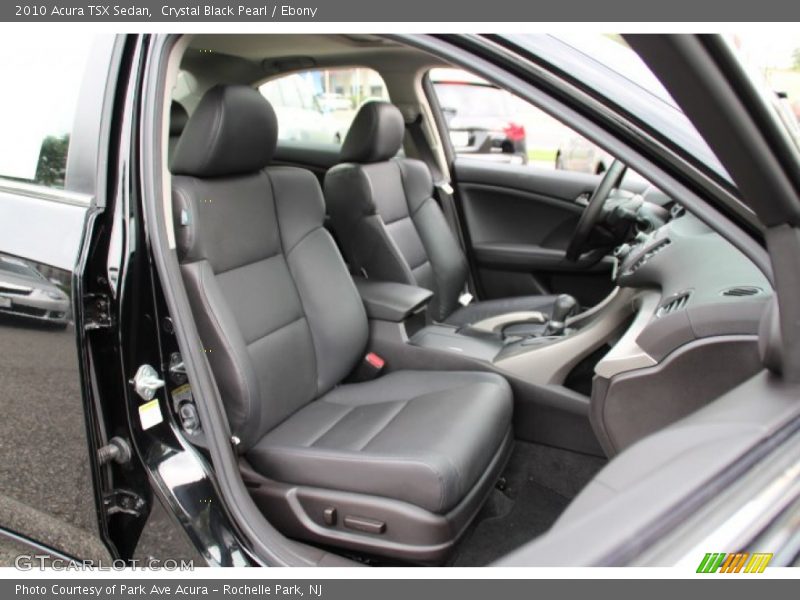 Crystal Black Pearl / Ebony 2010 Acura TSX Sedan