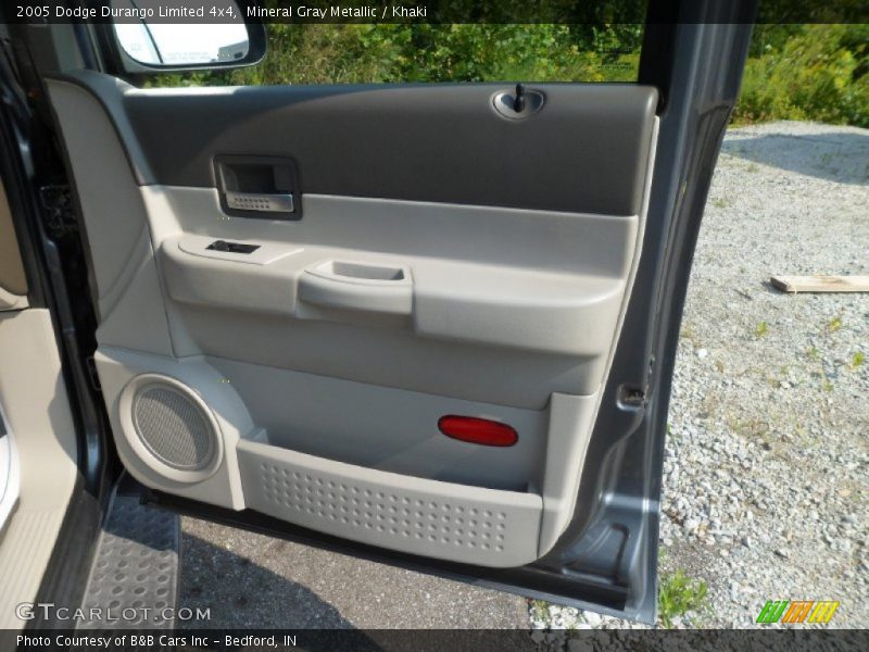 Mineral Gray Metallic / Khaki 2005 Dodge Durango Limited 4x4